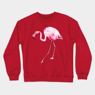 Watercolor Flamingo 1 Crewneck Sweatshirt